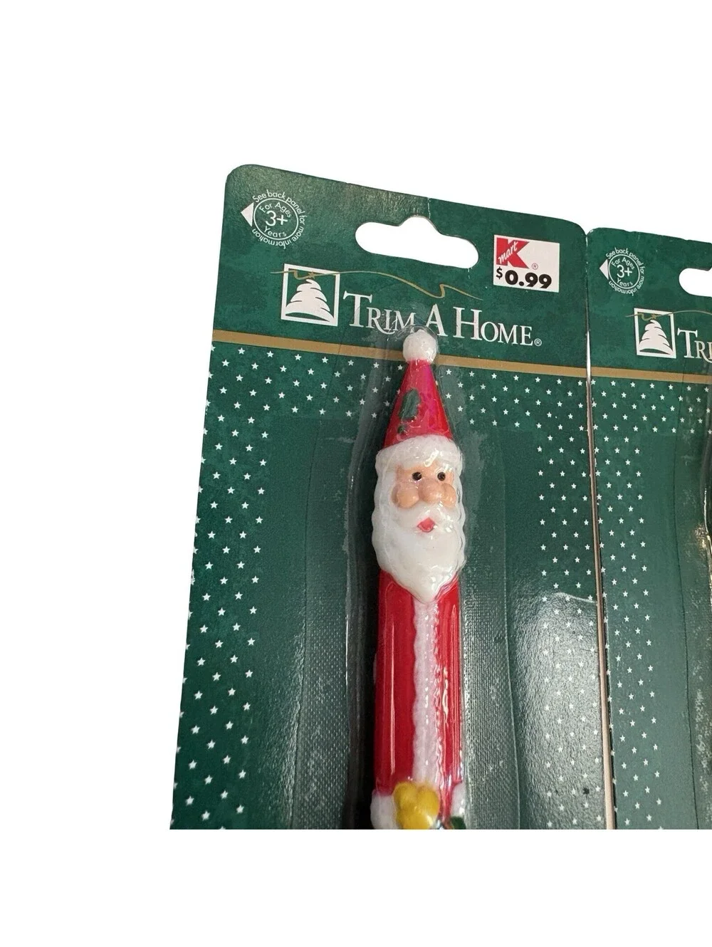 Vtg Trim A Home Christmas Decorative Santa Clause Red 10